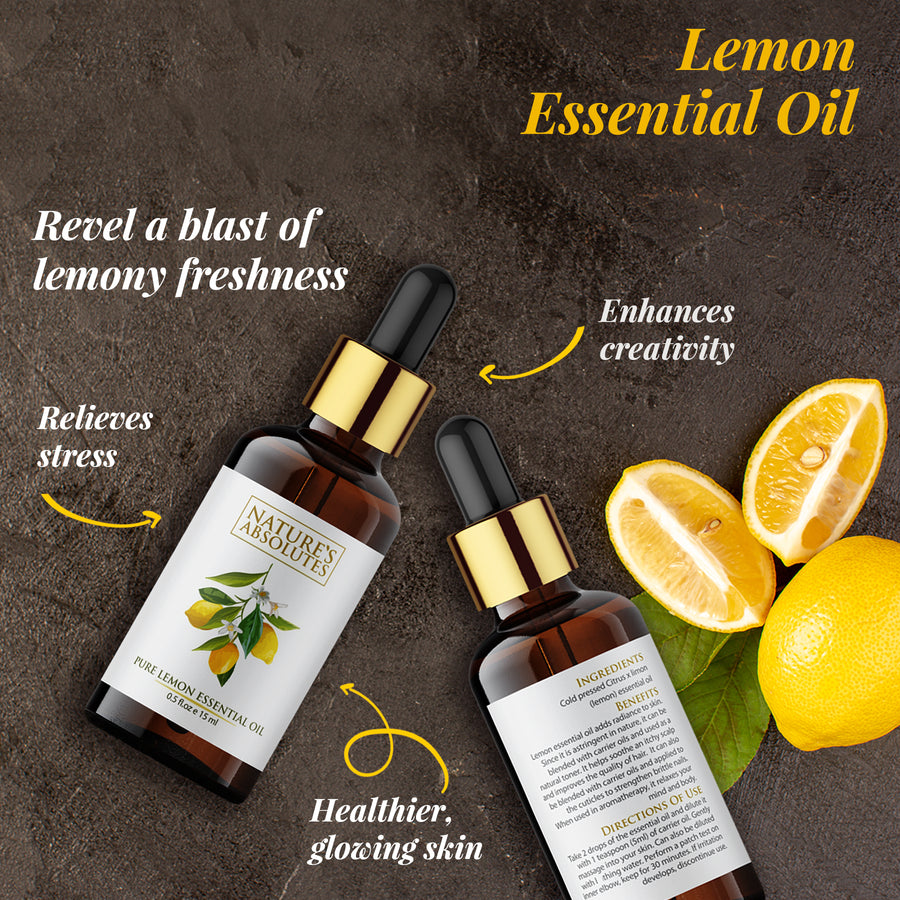 Lemon Essential Oil (15 ml)