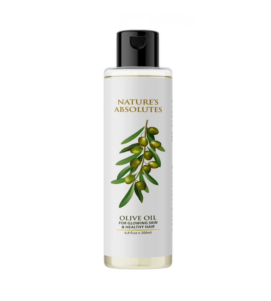 Cold Pressed - Olive Oil - Natural Moisturizer For hair and skin (200 ml)