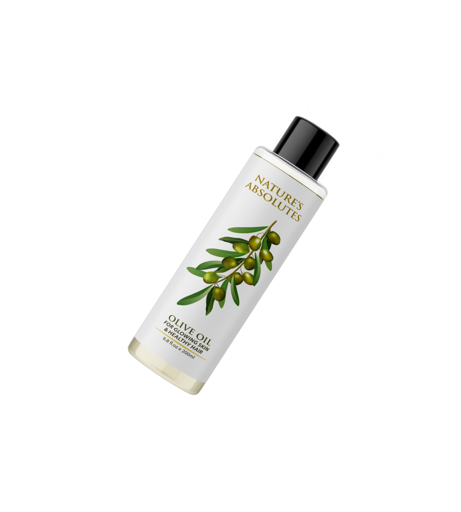Cold Pressed - Olive Oil - Natural Moisturizer For hair and skin (200 ml)