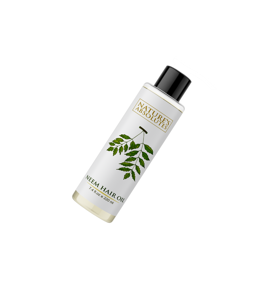 Cold Pressed - Neem Oil - Natural Moisturizer For hair and skin (220 ml)