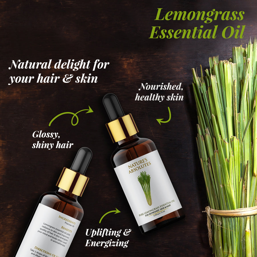 Lemongrass Essential Oil (15 ml)