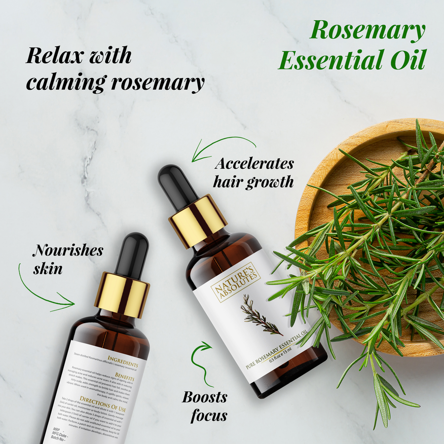 Rosemary Essential Oil (15 ml)