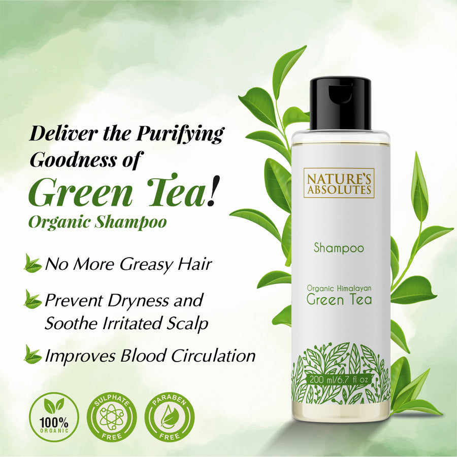 Organic Himalayan Green Tea Shampoo