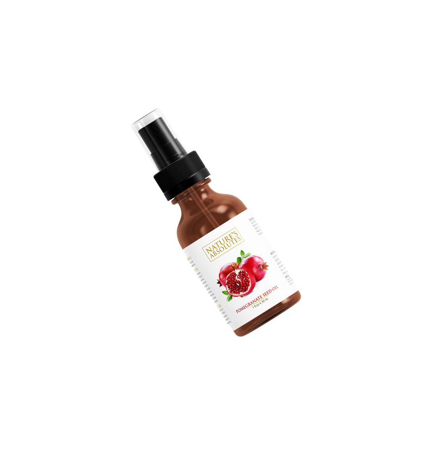 Cold Pressed - Pomegranate Seed  Oil - Natural Moisturizer For hair and skin (30 ml)
