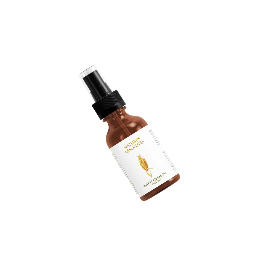 Cold Pressed - Wheat Germ Oil - Natural Moisturizer For hair and skin (30 ml)